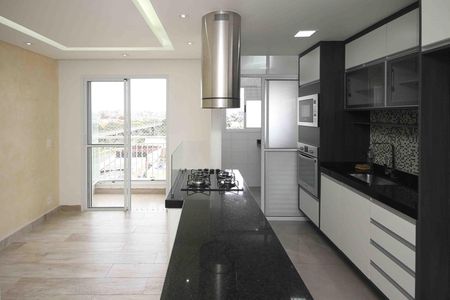 Cozinha de apartamento para alugar com 2 quartos, 56m² em Vila Ema, São Paulo