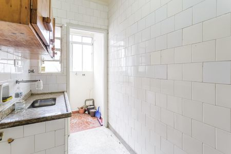 Cozinha de apartamento à venda com 1 quarto, 39m² em Vila Nova Conceição, São Paulo