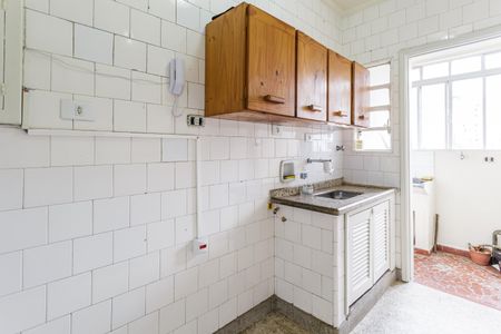 Cozinha de apartamento à venda com 1 quarto, 39m² em Vila Nova Conceição, São Paulo