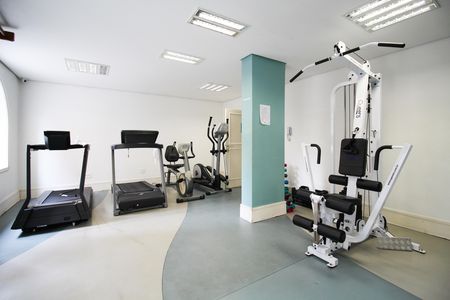Área comum - Academia de apartamento para alugar com 3 quartos, 130m² em Itaim Bibi, São Paulo