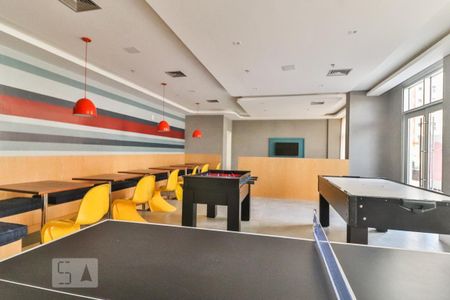 Apartamento à venda com 63m², 1 quarto e 1 vaga Apartamento à venda com 63m², 1 quarto e 1 vagaÁrea comum - Salão de Jogos