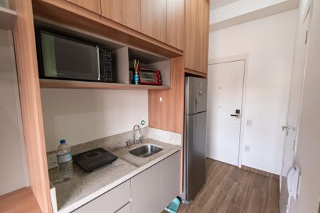 Studio à venda com 22m², 1 quarto e sem vagaCozinha