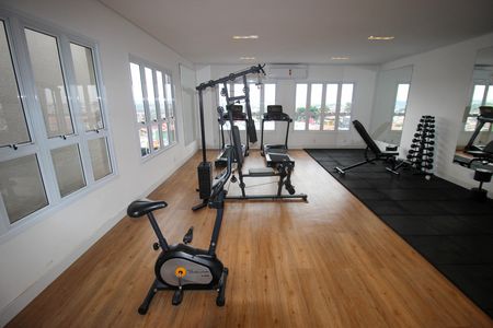 Apartamento para alugar com 49m², 2 quartos e 1 vaga Apartamento para alugar com 49m², 2 quartos e 1 vagaÁrea comum - Academia