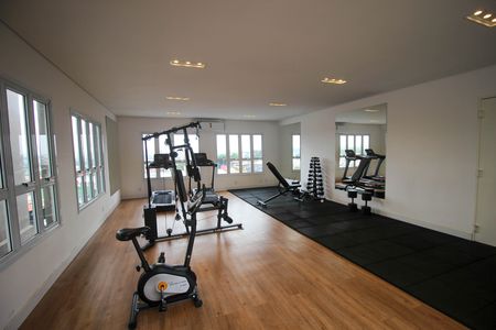 Apartamento para alugar com 49m², 2 quartos e 1 vaga Apartamento para alugar com 49m², 2 quartos e 1 vagaÁrea comum - Academia