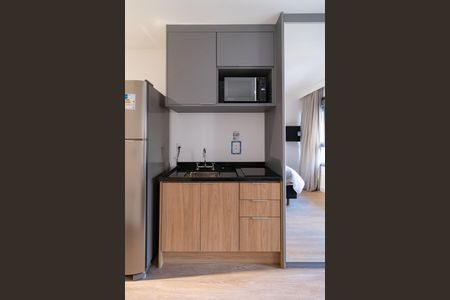 Studio para alugar com 24m², 1 quarto e sem vagaCozinha