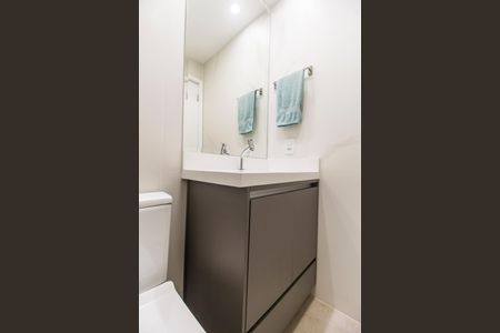 Apartamento à venda com 76m², 2 quartos e 2 vagas Apartamento à venda com 76m², 2 quartos e 2 vagasBanheiro Social