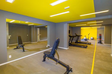 Apartamento para alugar com 25m², 1 quarto e sem vagaÁrea comum - Academia