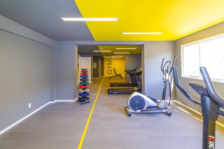 Apartamento para alugar com 25m², 1 quarto e sem vagaÁrea comum - Academia