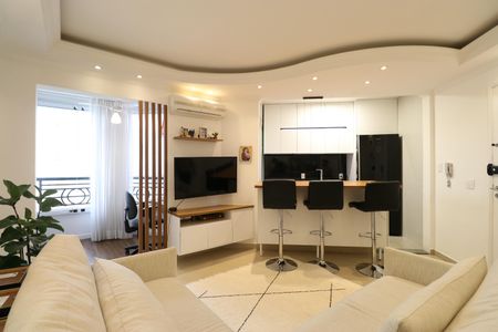 Apartamento à venda com 50m², 2 quartos e 2 vagasSala