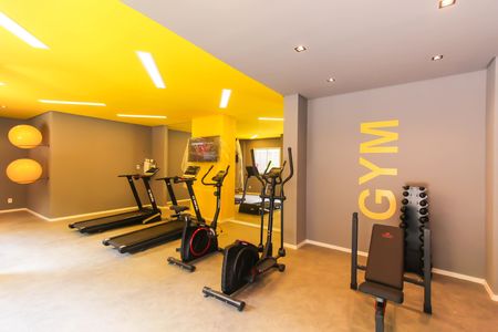 Apartamento para alugar com 45m², 1 quarto e sem vaga Apartamento para alugar com 45m², 1 quarto e sem vagaÁrea comum - Academia