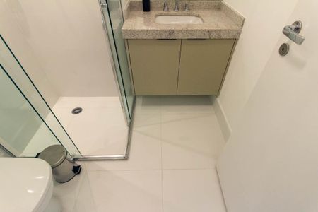 Studio para alugar com 30m², 1 quarto e sem vaga Studio para alugar com 30m², 1 quarto e sem vagaBanheiro Social