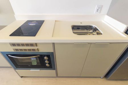 Studio para alugar com 30m², 1 quarto e sem vaga Studio para alugar com 30m², 1 quarto e sem vagaCozinha