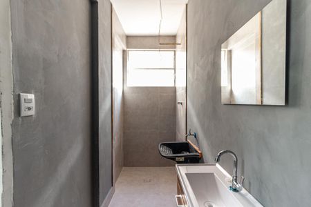 Studio para alugar com 25m², 1 quarto e sem vaga Studio para alugar com 25m², 1 quarto e sem vagaBanheiro