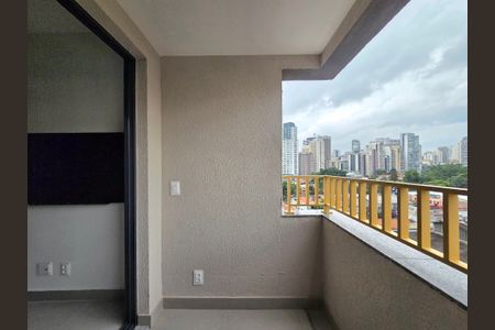 Studio à venda com 26m², 1 quarto e sem vagaVaranda