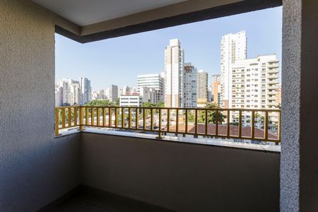 Studio à venda com 26m², 1 quarto e sem vagaVaranda