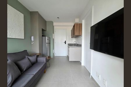 Sala/Cozinha de kitnet/studio à venda com 1 quarto, 26m² em Vila Olímpia, São Paulo