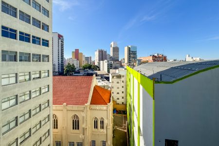 Studio à venda com 28m², 1 quarto e sem vagaVista da Varanda do Studio