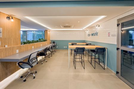 Studio à venda com 28m², 1 quarto e sem vagaÁrea comum - Coworking