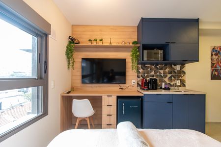 Studio para alugar com 25m², 1 quarto e sem vagaSala/quarto