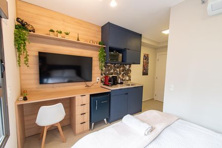 Studio para alugar com 25m², 1 quarto e sem vagaSala/quarto