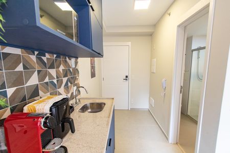 Studio para alugar com 25m², 1 quarto e sem vagaCozinha