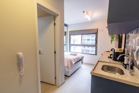 Studio para alugar com 25m², 1 quarto e sem vagaCozinha