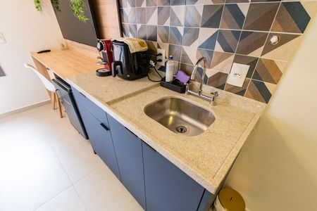Studio para alugar com 25m², 1 quarto e sem vagaCozinha