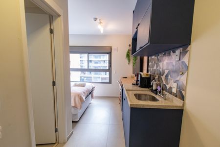 Studio para alugar com 25m², 1 quarto e sem vagaCozinha