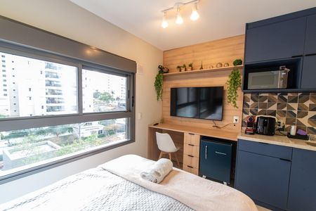 Studio para alugar com 25m², 1 quarto e sem vagaSala/quarto