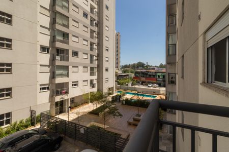 Varanda da sala vista de apartamento para alugar com 2 quartos, 37m² em Vila Formosa, São Paulo