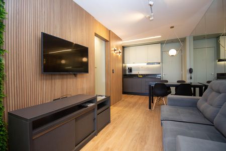 Apartamento para alugar com 37m², 1 quarto e 1 vaga Apartamento para alugar com 37m², 1 quarto e 1 vagaSala