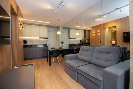 Apartamento para alugar com 37m², 1 quarto e 1 vaga Apartamento para alugar com 37m², 1 quarto e 1 vagaSala