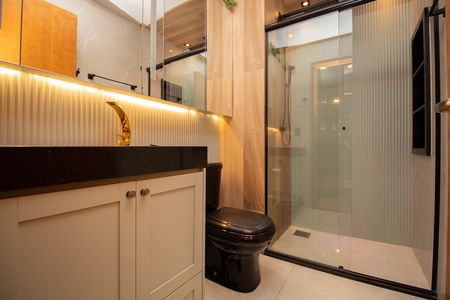 Apartamento para alugar com 37m², 1 quarto e 1 vaga Apartamento para alugar com 37m², 1 quarto e 1 vagaBanheiro da Suíte