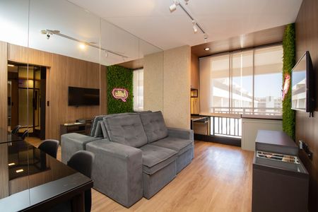 Apartamento para alugar com 37m², 1 quarto e 1 vaga Apartamento para alugar com 37m², 1 quarto e 1 vagaSala