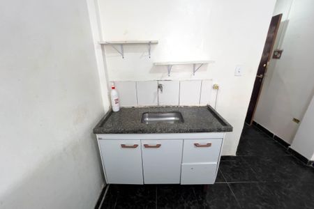 Cozinha de kitnet/studio para alugar com 1 quarto, 34m² em Sé, São Paulo