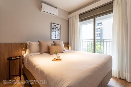 Apartamento para alugar com 35m², 1 quarto e sem vaga