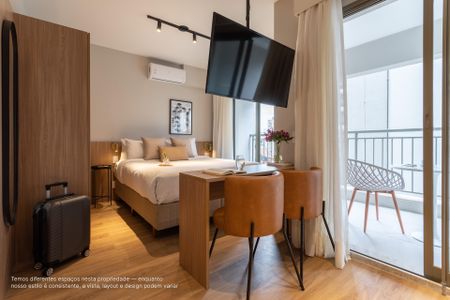 Apartamento para alugar com 35m², 1 quarto e sem vaga