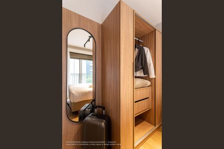 Apartamento para alugar com 35m², 1 quarto e sem vaga