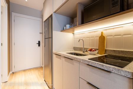 Apartamento para alugar com 35m², 1 quarto e sem vaga