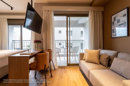 Apartamento para alugar com 35m², 1 quarto e sem vaga