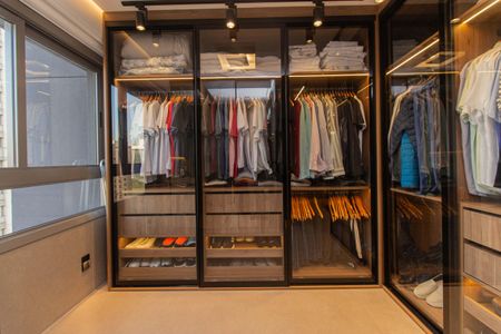 Apartamento à venda com 78m², 1 quarto e 2 vagasCloset da suíte