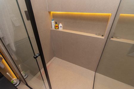 Apartamento à venda com 78m², 1 quarto e 2 vagasBanheiro da Suíte