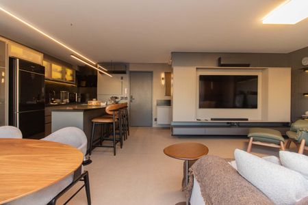 Apartamento à venda com 78m², 1 quarto e 2 vagasSala