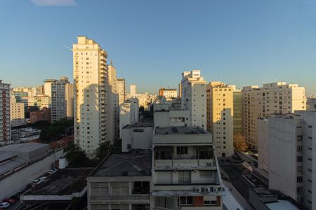 Apartamento à venda com 78m², 1 quarto e 2 vagasVista da sala