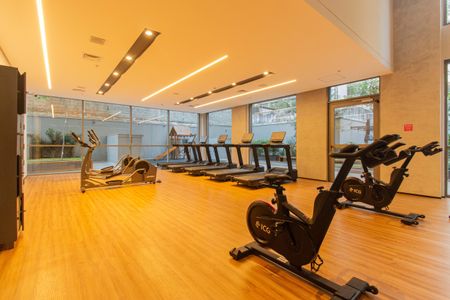 Apartamento à venda com 78m², 1 quarto e 2 vagasÁrea comum - Academia