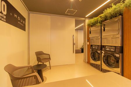 Apartamento à venda com 78m², 1 quarto e 2 vagasÁrea comum - Lavanderia