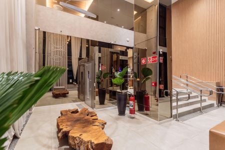 Studio à venda com 41m², 1 quarto e sem vagaHall social