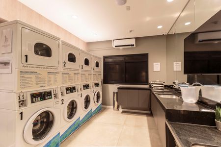 Studio à venda com 41m², 1 quarto e sem vagaLavanderia