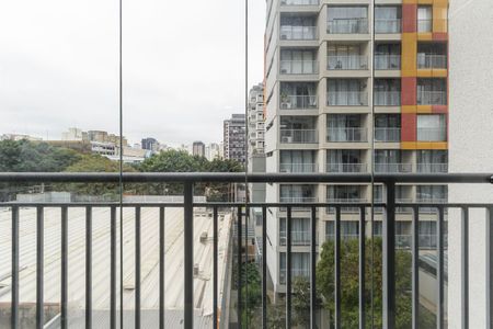 Studio à venda com 41m², 1 quarto e sem vagaVaranda