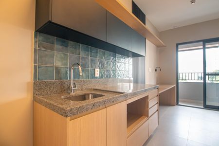 Studio à venda com 25m², 1 quarto e sem vagaCozinha